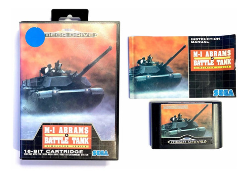 M-1 Abrams Battle Tank - Juego Original Sega Genesis Mega