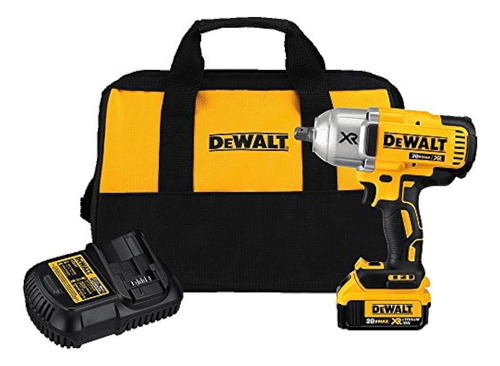 Kit De Llave De Impacto Dewalt 20v Max Xr, Sin Escobillas, A