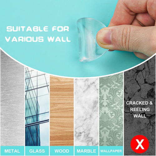 Protector De Pared De Silicona De 12 Piezas