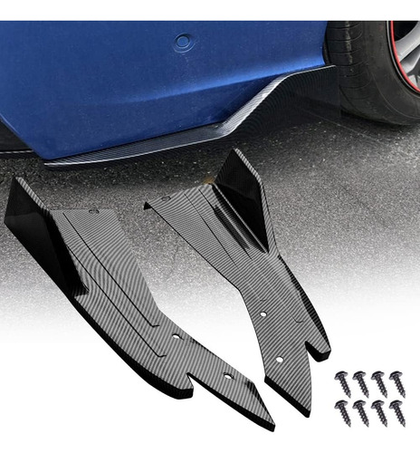 Car Rear Bumper Lip, Abs Universal Protector Bumper Lip, Str