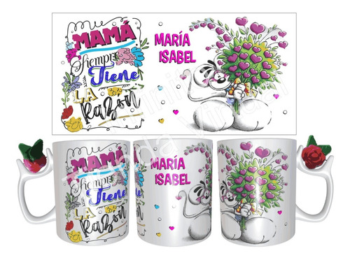 Mug Dia De La Madre Personalizado