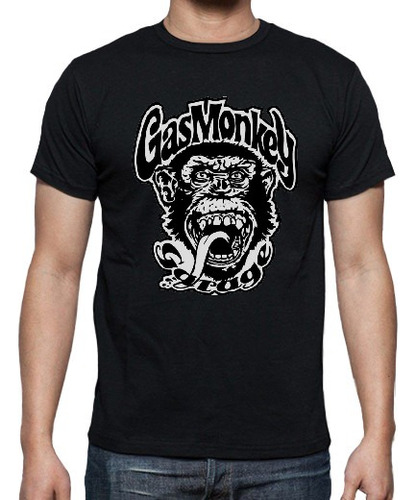 Playera Unisex Gas Monkey Garage Autos Tunning Tv #3