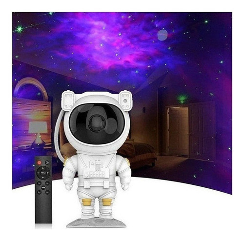 Proyector De Luces De Galaxia/nebulosa Diseño De Astronauta