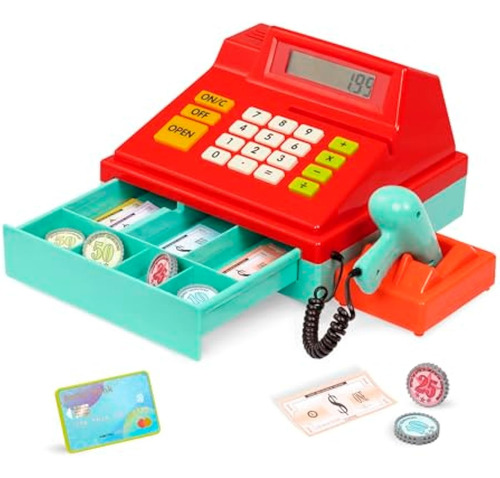 Caja Registradora Battat Toy Para Niños Pequeños