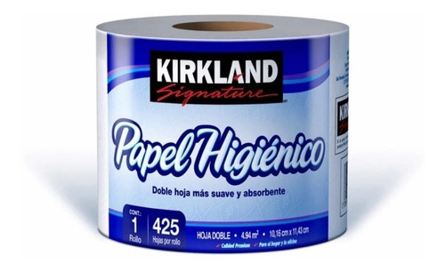 Papel De Baño Higiénico Kirkland Doble Hoja  12 Pz