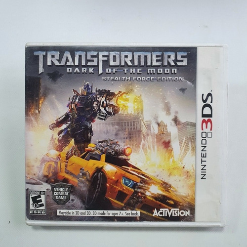 Transformers Dark Of The Moon Stealth Force Edition 3ds 
