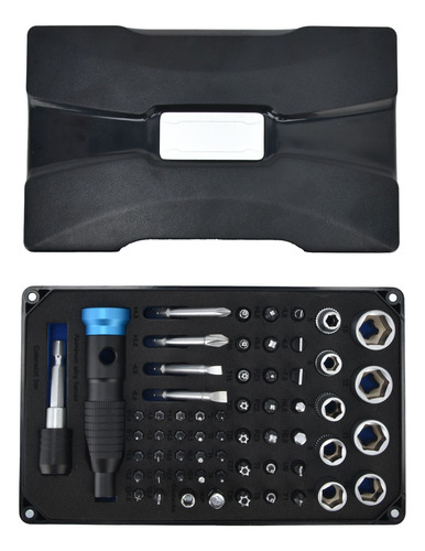 Home Supplies, Kit De Destornilladores Precisos, 60 Piezas,