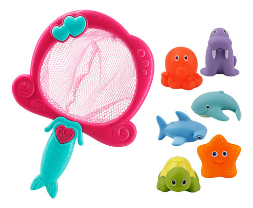 Lindo Juguete De Baño De Animales De Colores Brillantes Para