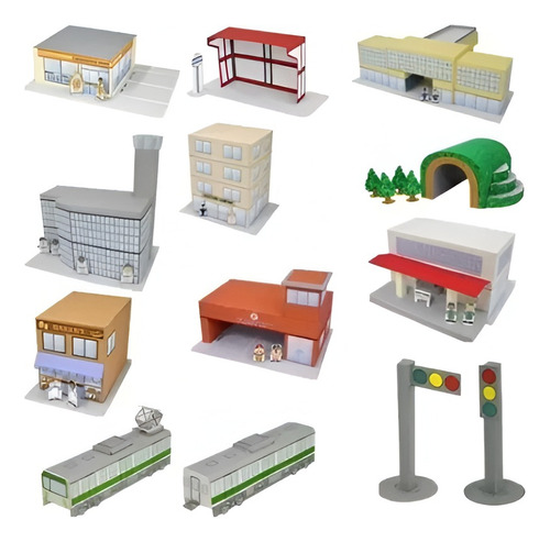 Projeto Maquete Cidade Completa Para Imprimir E Montar