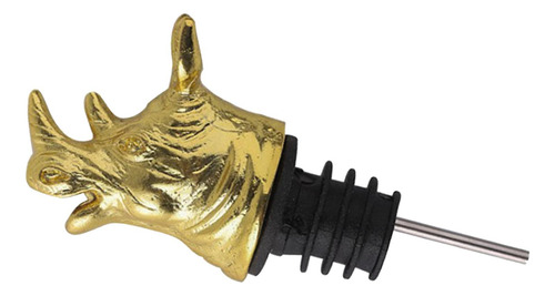 Pourer Vinho Liga De Zinco Veados Alce Rinoceronte 10cm