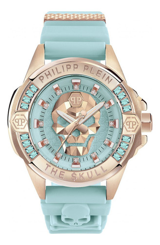 Reloj Para Mujer Philipp Plein High-conic Pwnaa1223 Celeste