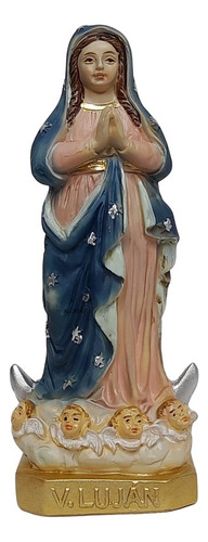 Estatua Virgen De Lujan 10cm Imagen S Manto Argentina Italy
