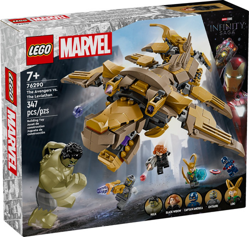 Lego® Marvel Vengadores Vs. Leviatán Juego 76290 347 Super Heroes Marvel