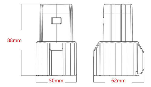 Adaptador De Carga Sae J1772 Ev 60a 250v Compatible Con
