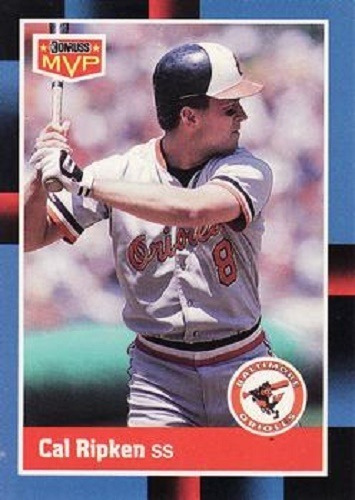 Mlb Cal Ripken Donruss Mvp Most Valuable Player 1988 # B C 1