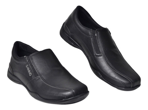 Zapatos Hombre Vestir Zanho 500 Con Elástico Cómodo