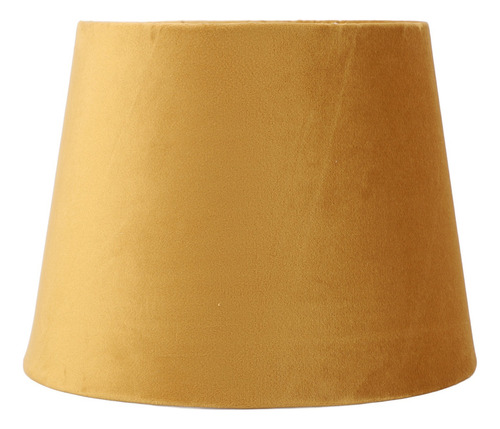Lámpara Decorativa Cónica De Terciopelo E27 E14 De Tela