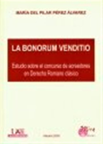Bonorum Venditio - Perez Alvarez, Pilar