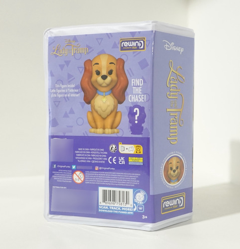 Funko Pop! Rewind La Dama Y El Vagabundo - Dama Disney (Usado)