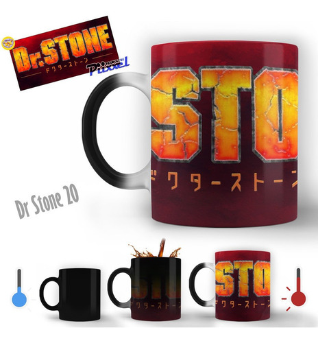 Taza Mágica Modelo Doctor Stone 20 Personalizable