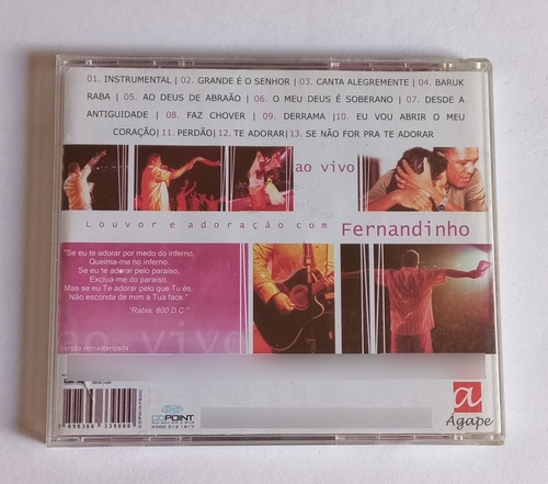 Fernandinho - Faz Chover - Cd (Usado)