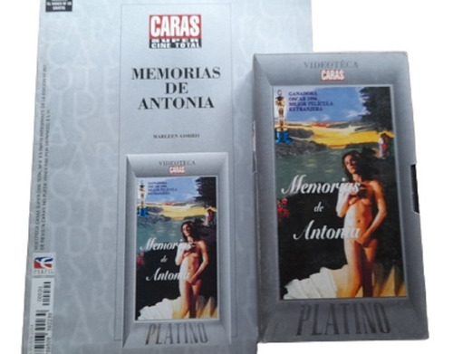 Vhs Memorias De Antonia - Videoteca Caras N° 20 (Usado)