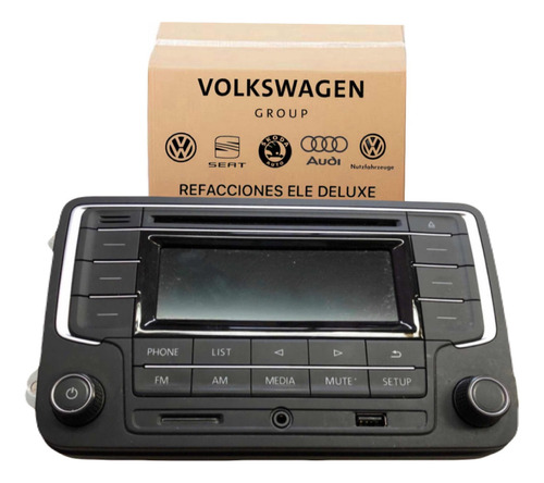 Auto Estéreo Bluetooth Vw Jetta 15-17 Original