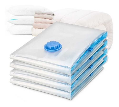 Bolsa De Vacío Para Guardar Ropa Y Reducir Espacios 60x80 Cm Bolsas De Almacenamiento Alta Calidad Everest