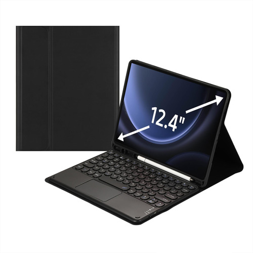 Funda Teclado Tactil Para Samsung Galaxy Tab S9 Fe+ 2023