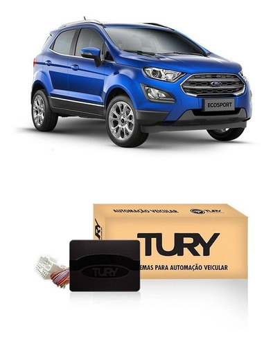 Modulo De Vidro Ecosport 2018 2019 Anti Esmagamento 4 Vidros