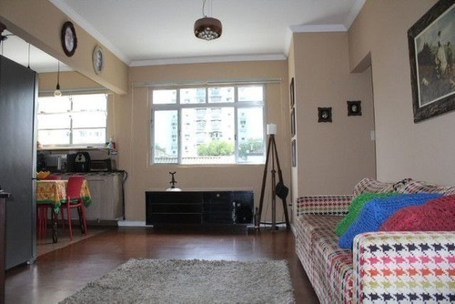 Imagem 2 de 11 de Apartamento Em Boqueirão, Santos/sp De 90m² 2 Quartos À Venda Por R$ 355.000,00 - Ap1012868-s