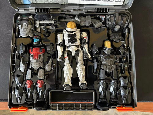 Halo Mega Bloks Collector Case Raro/ Completo (Usado)