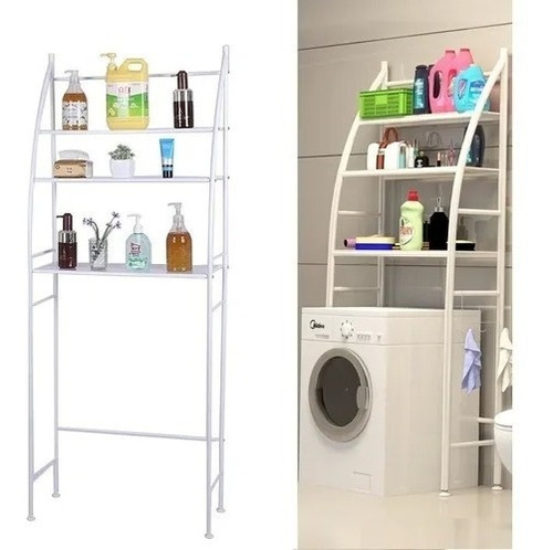 Estante De Baño Lavandería Organizador 165x53x26cm