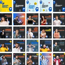 Comprar Pack Canva Loja De Informática Templates Editável 200 Artes
