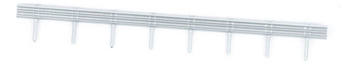 Modelo De La Escena De La Carretera En 17.2 Cm Plateado