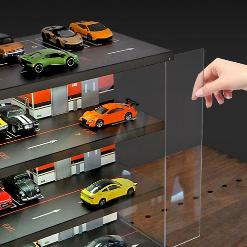 Vitrina De Estacionamiento A Escala 1:64, Vitrina De