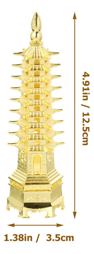 Exquisita Estatua De La Torre Wenchang De 9 Niveles, Modelo