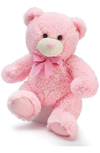 Burton & Burton Oso Rosa De Peluche, 16 Pulgadas