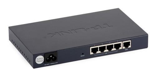 Router TP-Link SafeStream TL-R600VPN negro 100V/240V 1 unidad
