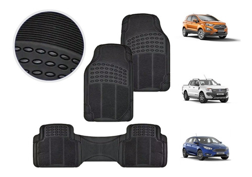 Cubre Alfombra Auto Resistente P/ Ford Ecosport Focus Ranger