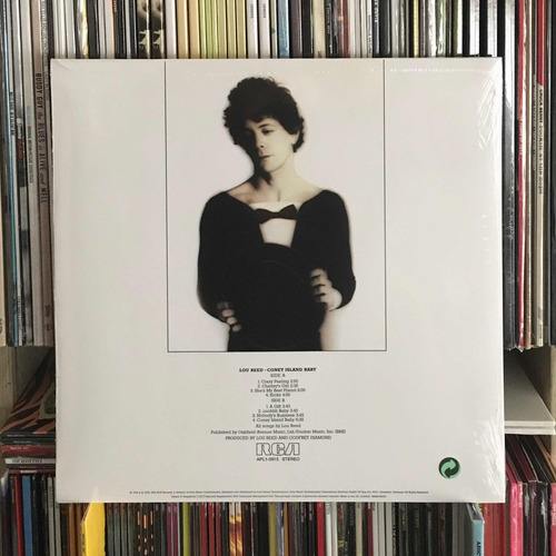 Vinilo Lou Reed Coney Island Baby Eu Import.