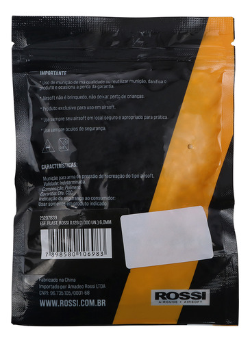 Pistola Airsoft Vigor P92-038 Mola 6mm + 1000 Esferas 12g