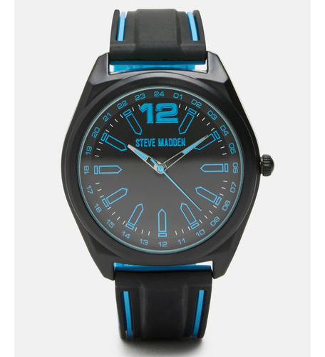 Reloj De Silicona Para Hombre Steve Madden Original