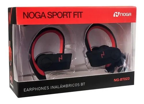 Auriculares Deportivos Bluetooth In Ear Noga Sport Fit Bt023 Running True  Wireless Tws Gtia Oficial