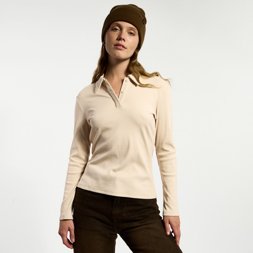 Chomba Mujer Kevingston Fork Manga Larga Off White