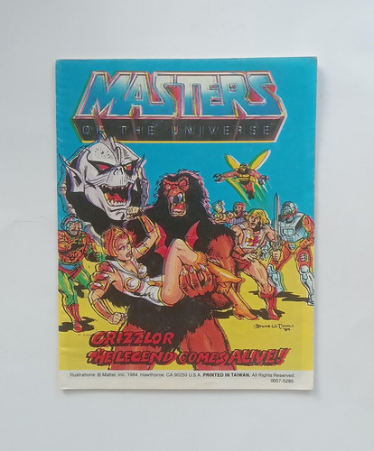 Grizzlor 1983 Masters Of The Universe Mattel (Usado)