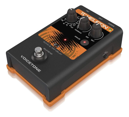 Stompbox Tc-helicon Voicetone E1 Con Un Solo Botón Para Comp