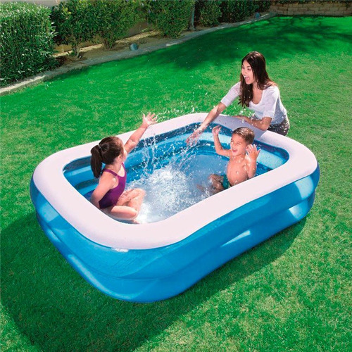 Pileta Inflable Rectangular Bestway 201 X 150 X 51 Pc 54005