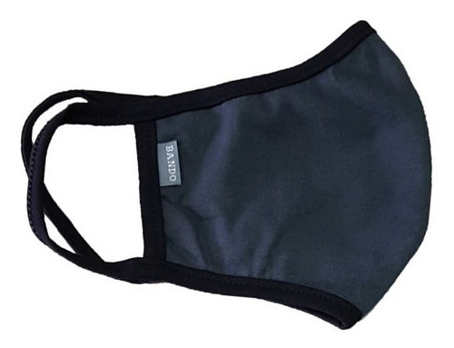 Imagen 2 de 3 de Tapaboca Barbijo Tricapa Reversibles | Bando (0006)