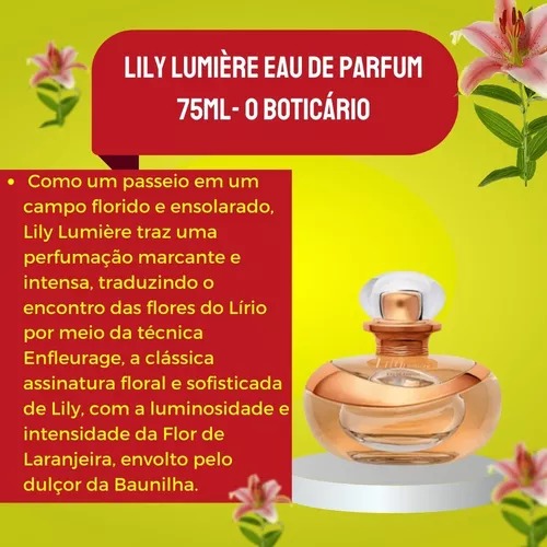 Lily Lumière Eau de Parfum 75ml